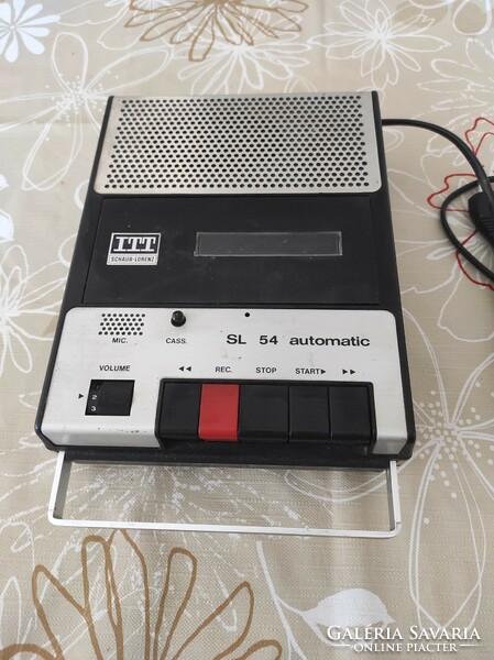 Here is a shaub-lorenz sl 54 automatic cassette recorder