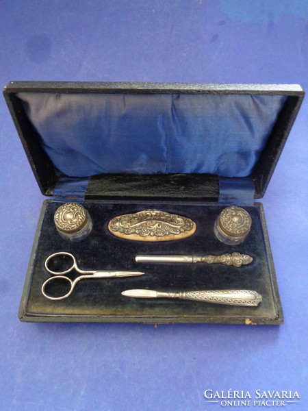 1912 Chester England Sterling Manicure Set