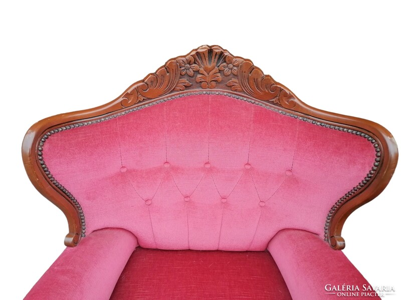 Neobarokk mályva színű ülőgarnitúra