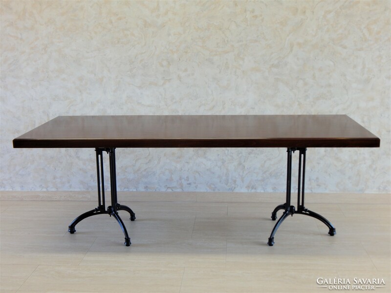 Vintage 8-seater dining table, c - 26