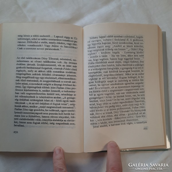 Hegyi Béla: Hitek, választások  Magvető Könyvkiadó 1981.