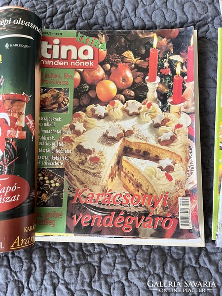 Old recipe newspaper collection: tina, wooden spoon, kiskegyed, good food, etc.