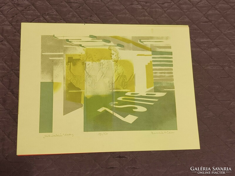 Makó folder 1979 14 offset lithos