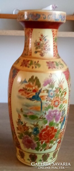 Oriental hand-painted vase 30 cm xx