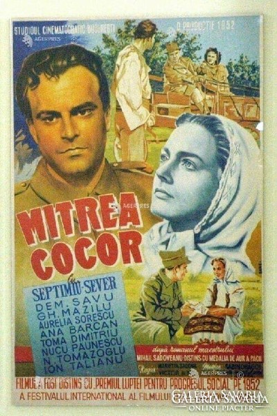 Mihail Sadoveanu - Mitrea Kokor útja (Révai kiadás, 1950, filmregény) Cocor