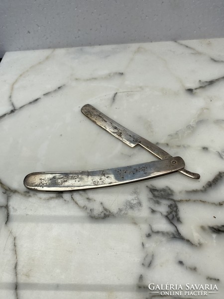 Antique 925 silver razor blade