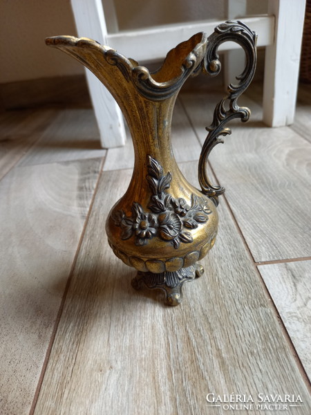 Beautiful old metal spout (17.5x11x8 cm)