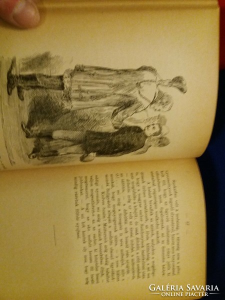 1894. In iron gear: respectable gentlemen novel book according to pictures by Vilmos Méhner