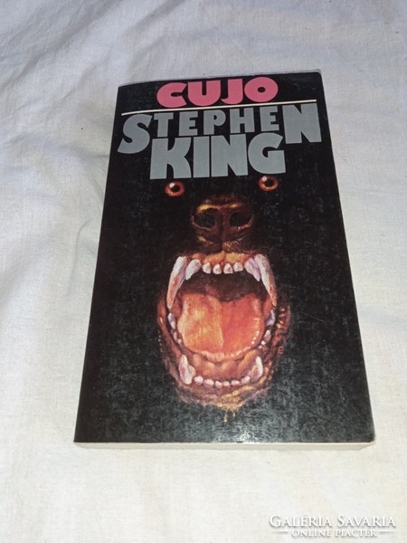 Stephen King - Cujo - olvasatlan, hibátlan példány!!!