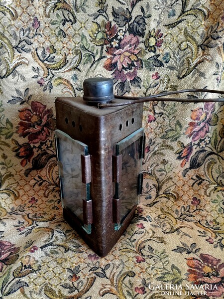 Antique hand lantern..