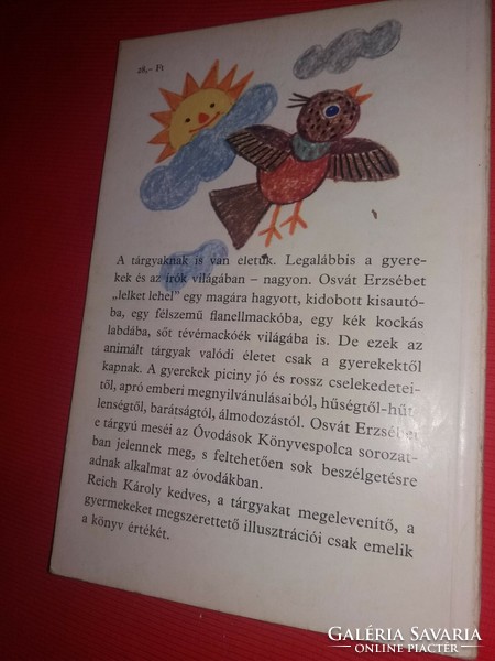 1978.Osvát Erzsébet : Az álruhás kisautó mese könyv a képek szerint MÓRA