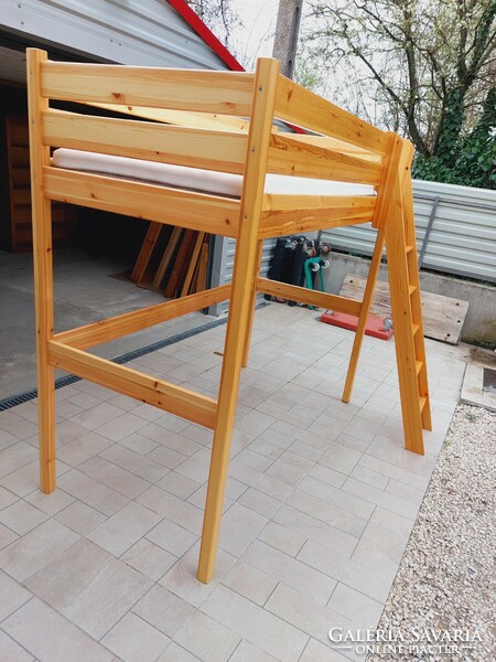 For sale is a Leo, extra high pine bunk bed with mattress. Furniture of Rs. Furniture is in nice, new condition.