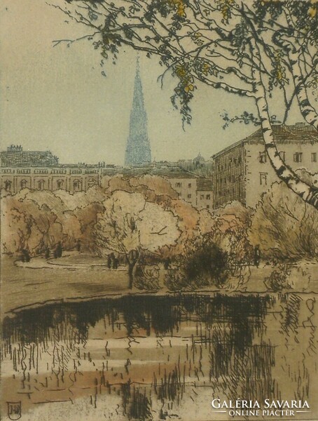 Ilona Wittrisch (1879-1946) : Vienna, Stadtpark