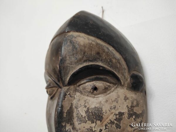 Antique African mask pende healing patient Congo African mask 537 drum 58 7745