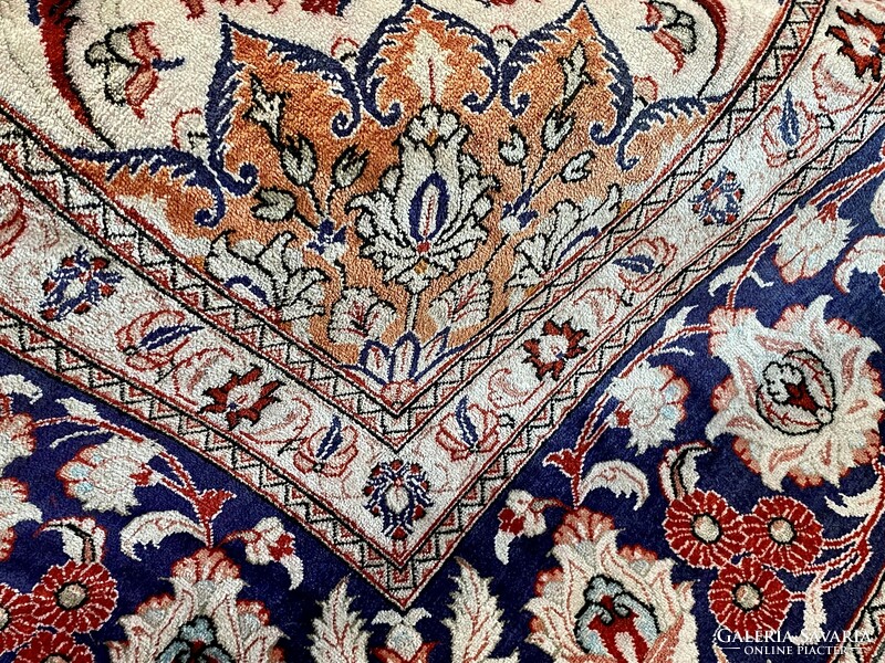Curiosity iran qum 100% silk carpet 300x200cm