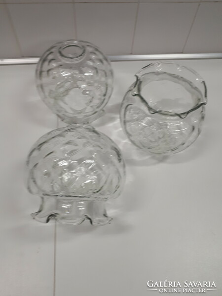 3 pieces of thick glass flawless tulip-shaped glass shade lamp shade