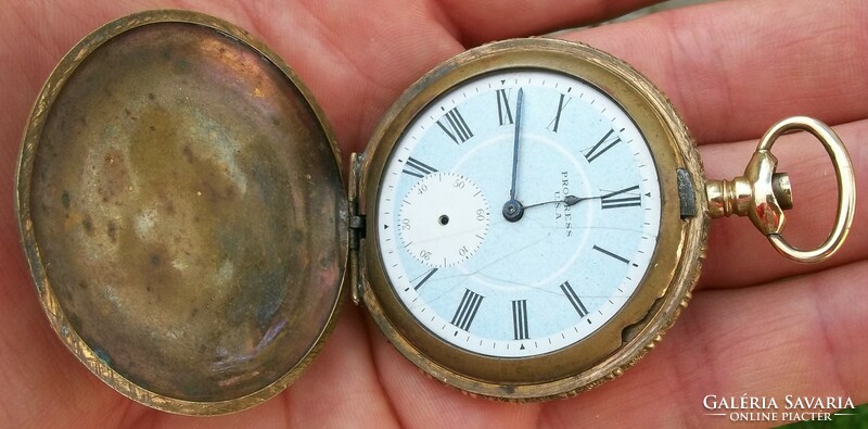 Progress u.S. A pocket watch remnant