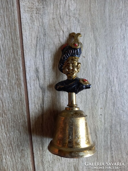 Interesting old copper bell (12x5 cm)