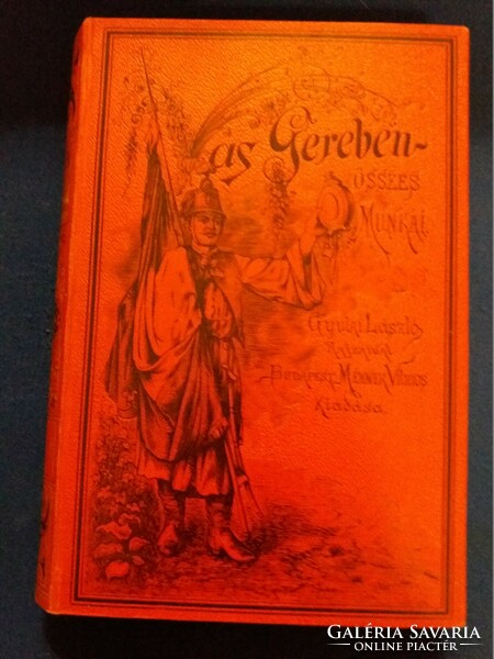 1894. In iron gear: respectable gentlemen novel book according to pictures by Vilmos Méhner