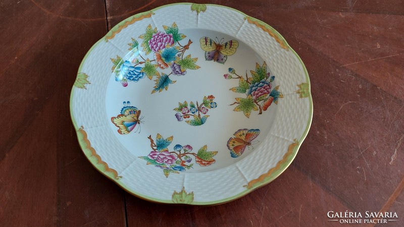 Herend Victoria pattern soup plate