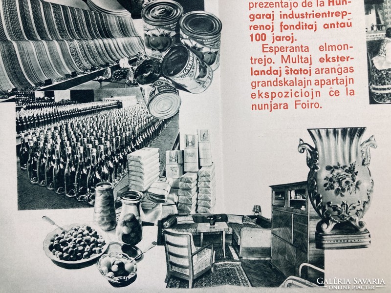 Konecsni György (1908-1970): Budapesti Nemzetközi Vásár, 1941 - kihajtható kiadvány
