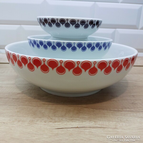 Alföldi porcelain gabriella bowls