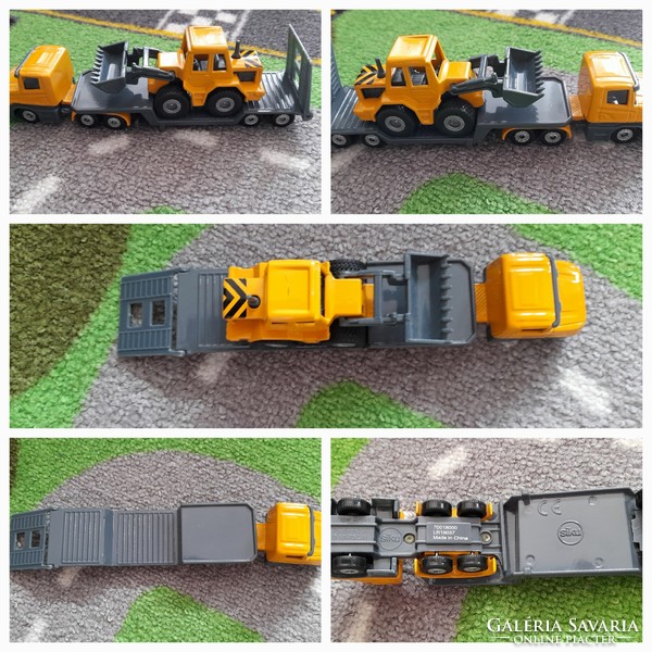 Siku delivery truck with grapple 1/87