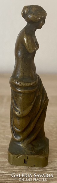 Méloszi Aphrodité Milói Vénusz réz mini szobor