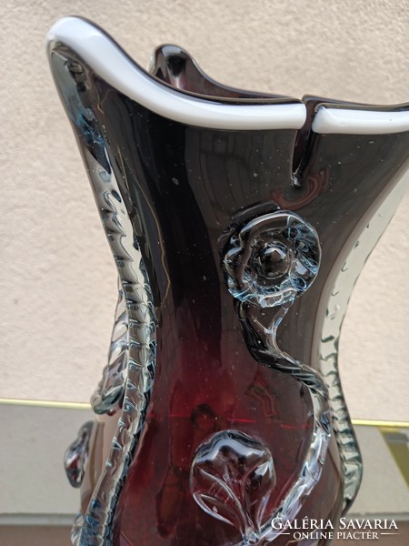 Art deco French glass vase. Negotiable.