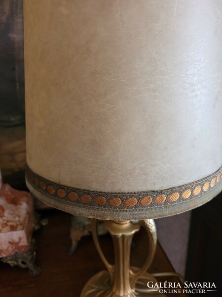 Antik Szecessziós réz lámpa
