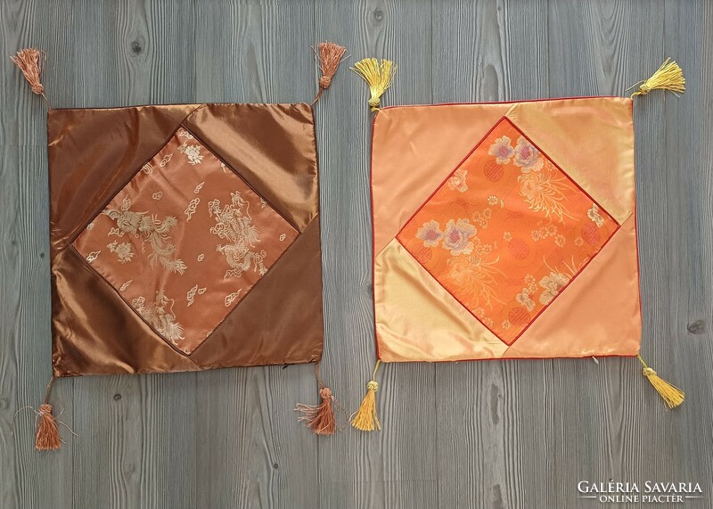 Chinese silk pillowcase