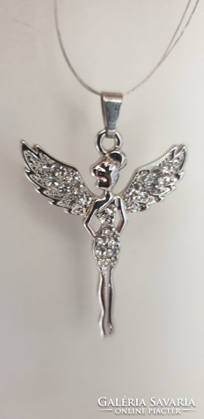 Angel stone pendant