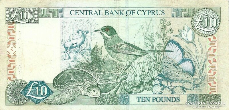 10 lira 2003 Ciprus Gyönyörű