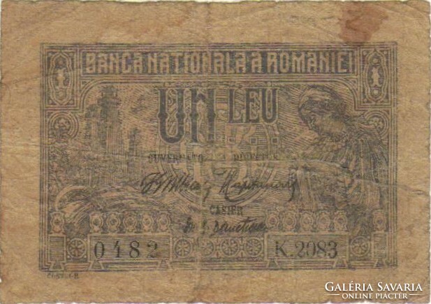 1 leu 1915 Románia 1.