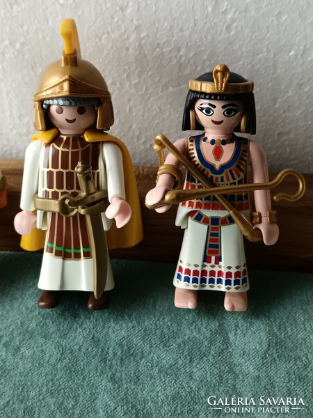 Playmobil Római Antónius és Kleopátra két udvarhölgyével