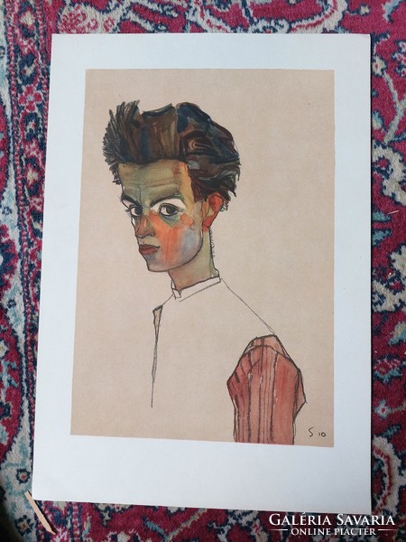 Egon schiele (1890-1918): self-portrait