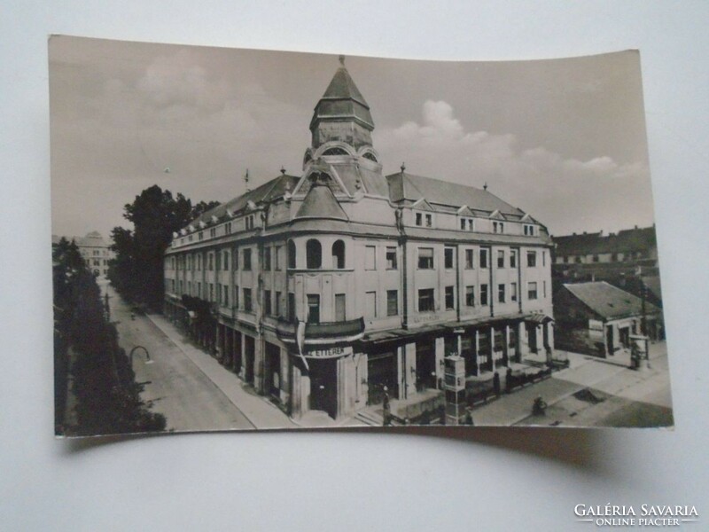 D201833   Kaposvár   Béke szálló  -  régi képeslap -    1961