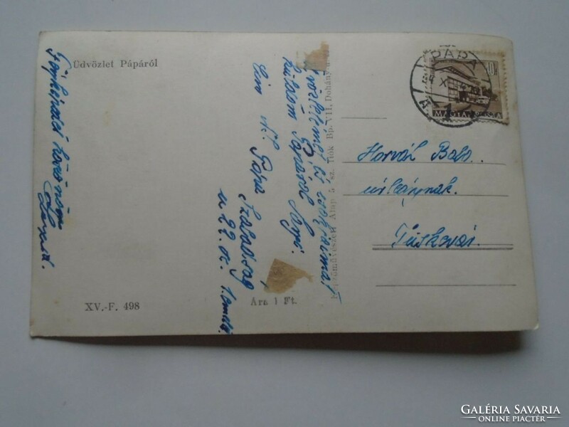 D201857 Pope old postcard 1950k