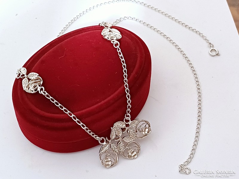 Women's silver necklaces with Polish hallmark