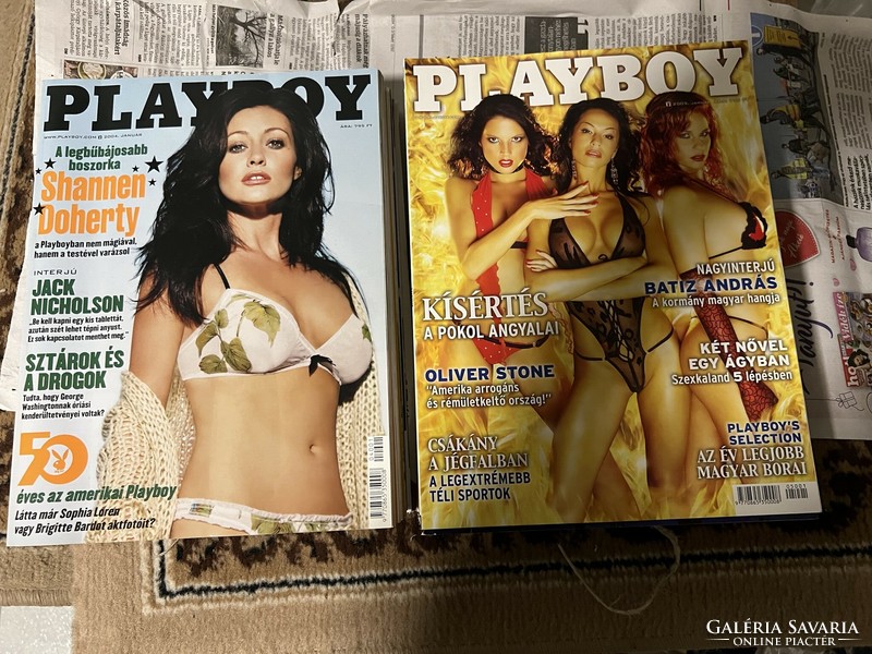 Eladó magyar Playboy összes 1989-2019. (külön számok, poszterek, naptárak, DVD)
