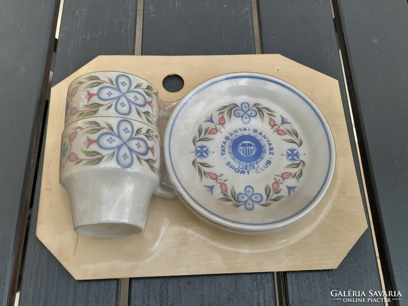 Full rare Raven House retro coffee set for 2 people