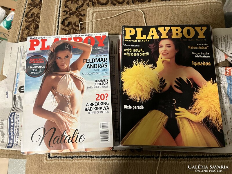 Eladó magyar Playboy összes 1989-2019. (külön számok, poszterek, naptárak, DVD)
