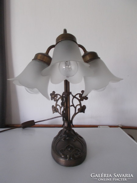 Art Nouveau/art nouveau/bronze/copper/table lamp