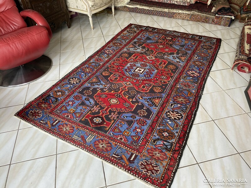 Hamadan handmade Persian rug 136x220