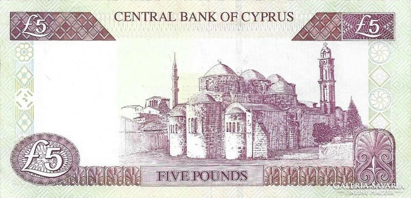 5 lira 2003 Ciprus Gyönyörű 2.