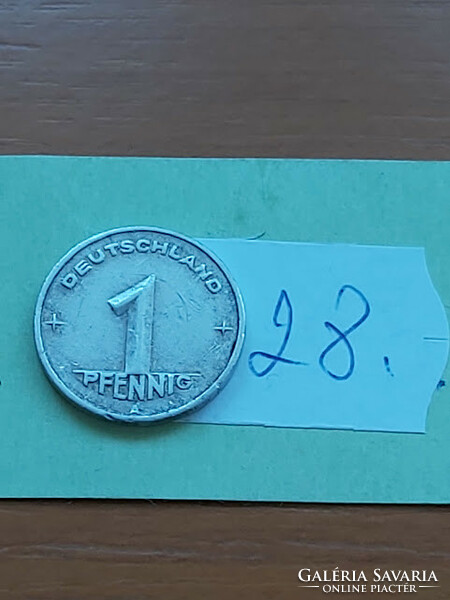 Germany ndk 1 pfennig 1949 a berlin, alu. 28