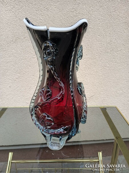 Art deco French glass vase. Negotiable.