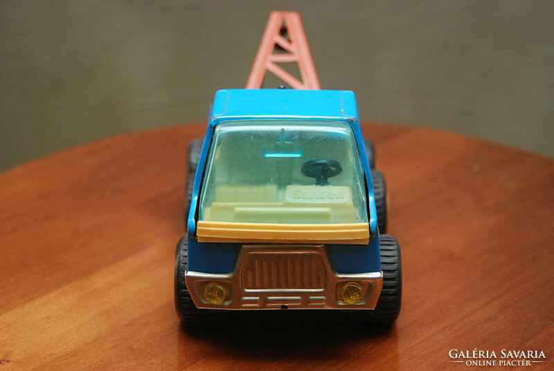 Disc car, crane car