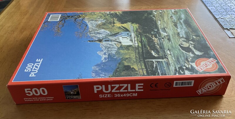 Ramsau Németország - tájkép 500-as puzzle / kirakó