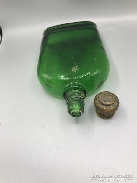 Lohse Berlin 1940-es évek körüli Uralt Levendel parfümös , kölnis üveg + no.4711 mini kölnik